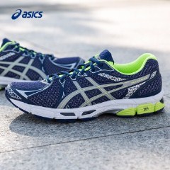ASICS亚瑟士透气夜跑稳定跑鞋跑步鞋运动鞋EXALT男款T4C1N-4993 39